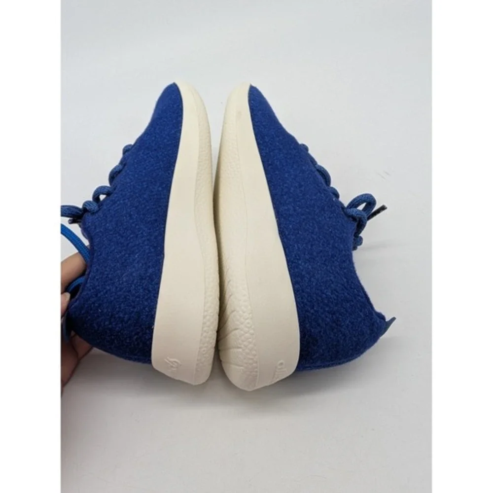 Allbirds Wool Runners Blueberry Cream Blue W6 Womens Sneakers Shoes - Picture 6 of 10